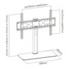 ⁦מעמד שולחני למסך CT-STAND⁩ – תמונה ⁦2⁩