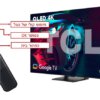 ⁦מסך טלוויזיה "65 אינטש TCL 65C745⁩ – תמונה ⁦4⁩