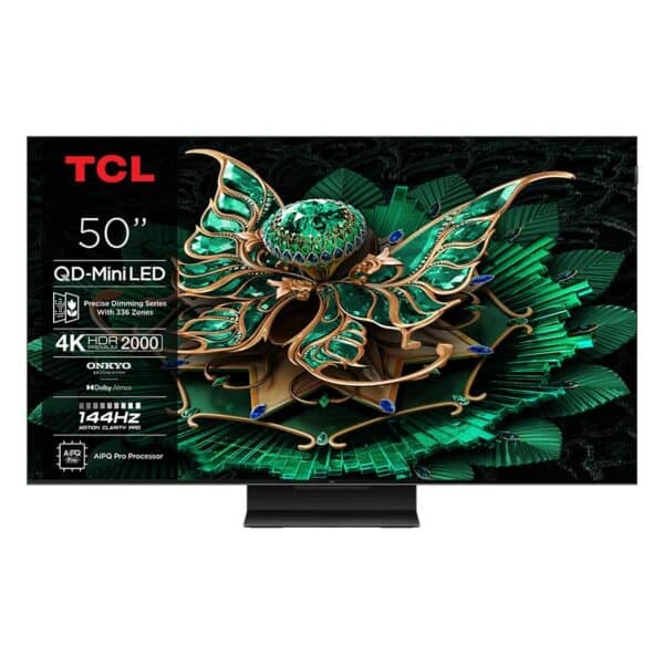 מסך טלוויזיה 50C7K - TCL 50" Mini UHD QD-Mini Led C7