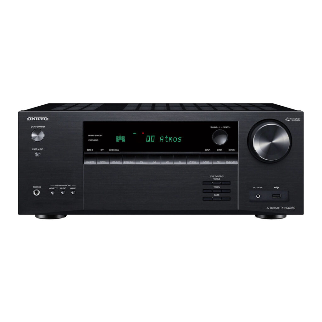 רסיבר רשת קולנוע ביתי 7.2 ערוצים Onkyo TX-NR6050