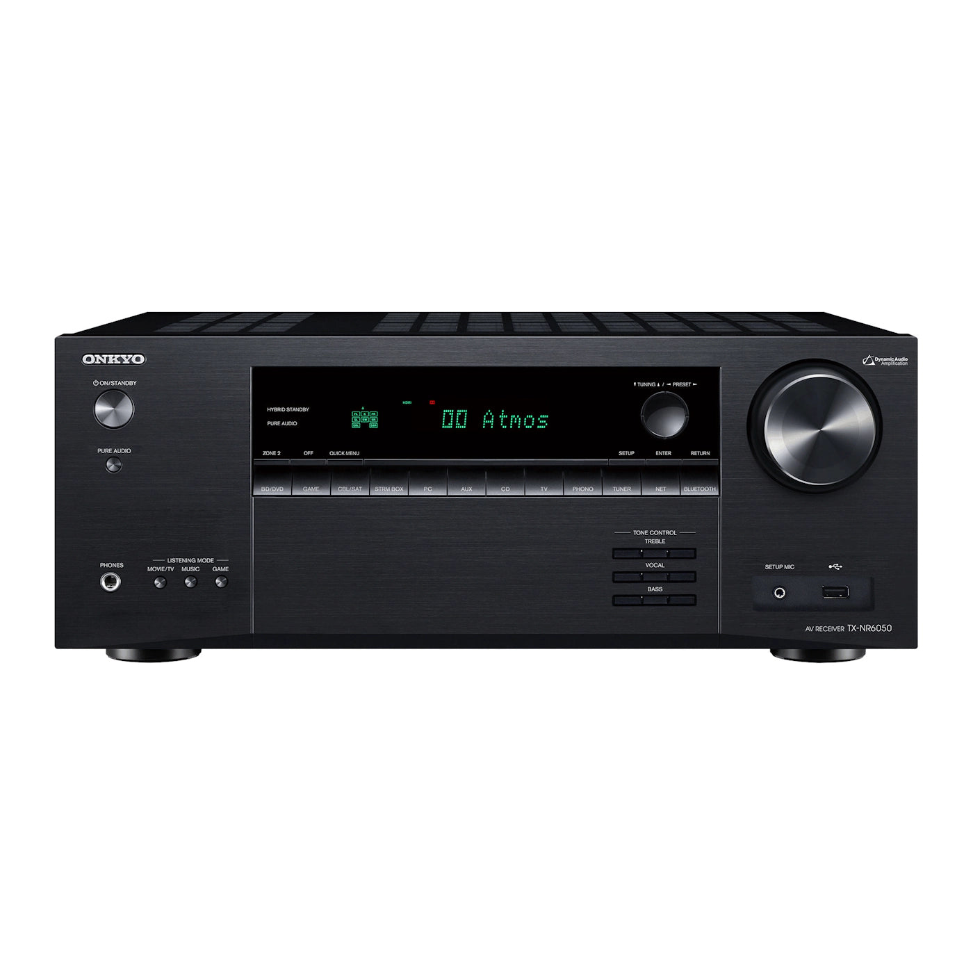 רסיבר רשת קולנוע ביתי 7.2 ערוצים Onkyo TX-NR6050 רסיבר רשת קולנוע ביתי 7.2 ערוצים Onkyo TX-NR6050